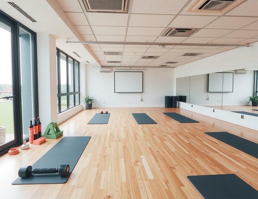 Kursraum für Gruppenkurse Wiesbaden